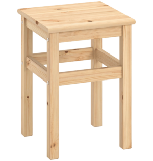 natur Holzhocker mieten